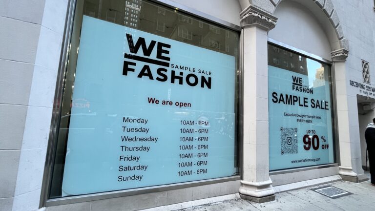ny sample sale