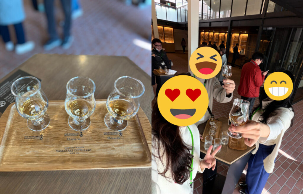 Osaka whisky tasting - Yamazaki whisky tasting