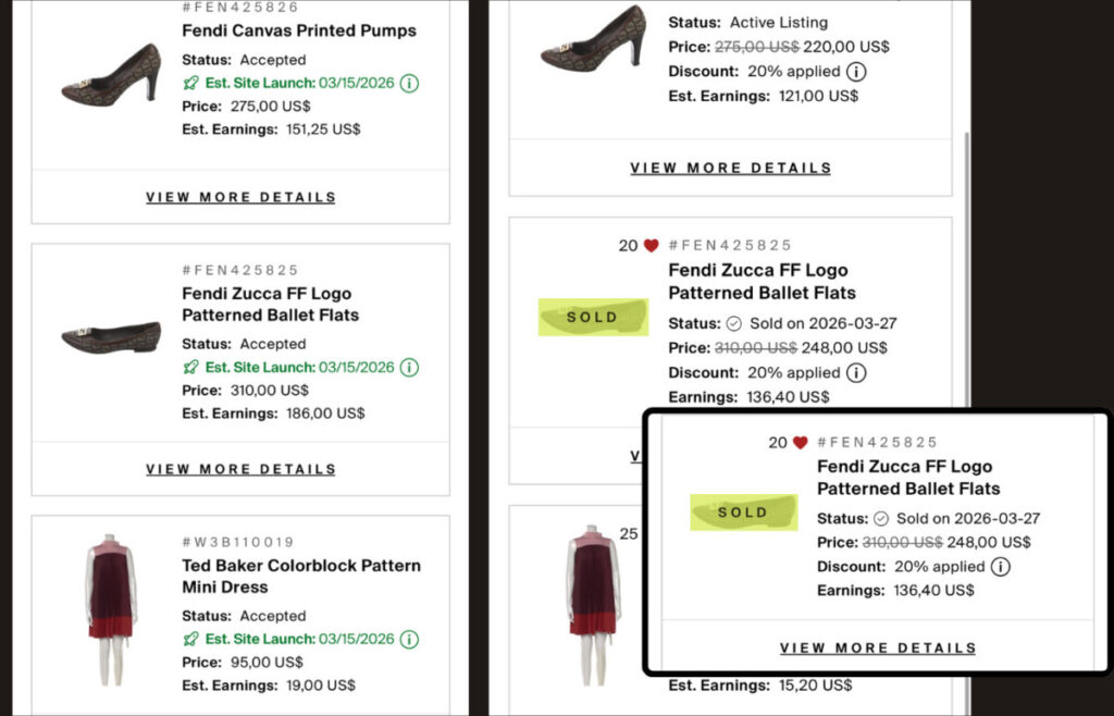 The RealReal Consignment Process