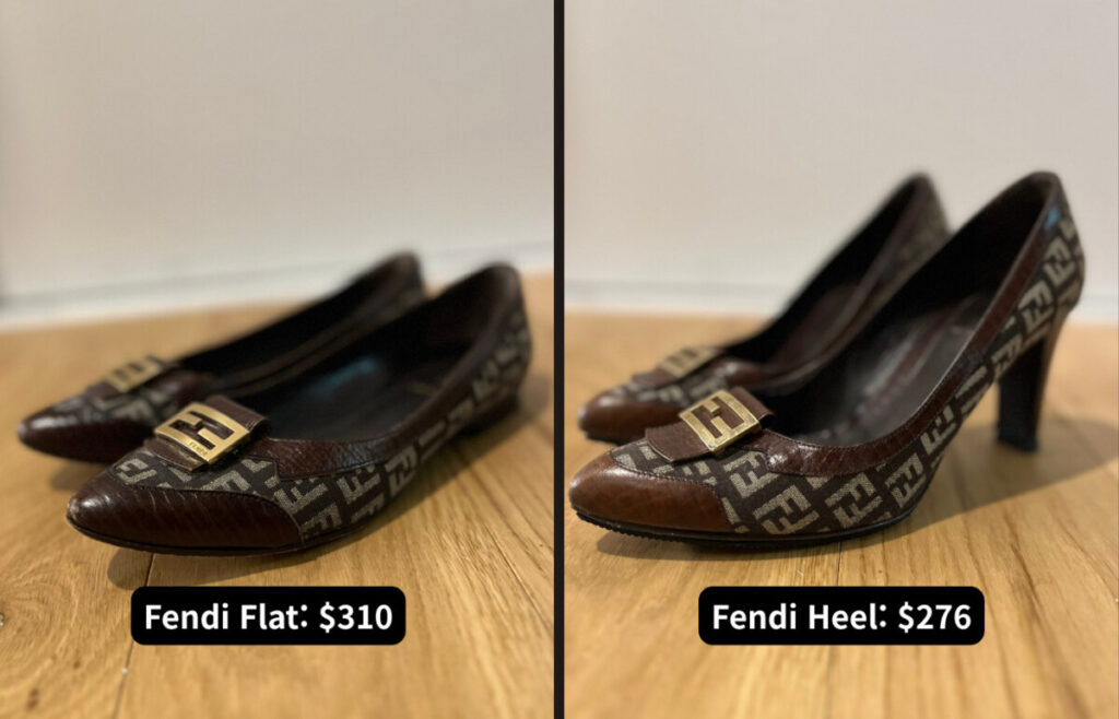 Resale Value for Fendi Shoes